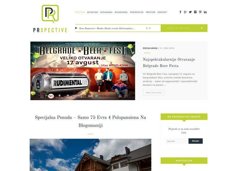 Portfolio project preview: PRspective
