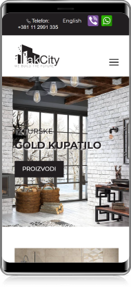Mobilni prikaz projekta Ak City
