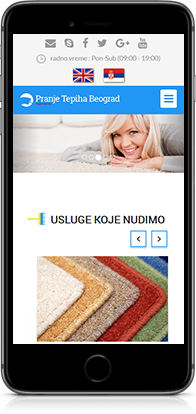 Mobile preview of Carpet cleaning Belgrade project