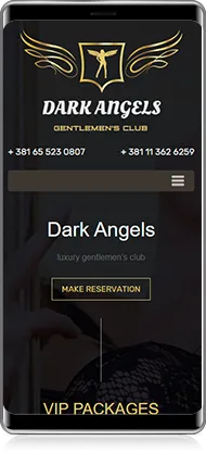 Mobilni prikaz projekta Dark Angels