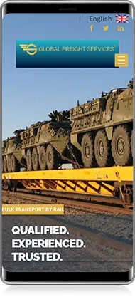 Mobilni prikaz projekta Global Freight Services