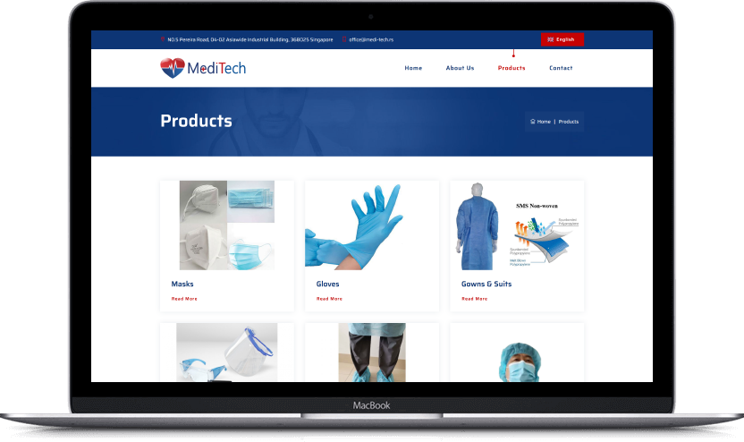 Dodatni desktop ekran projekta Medi Tech