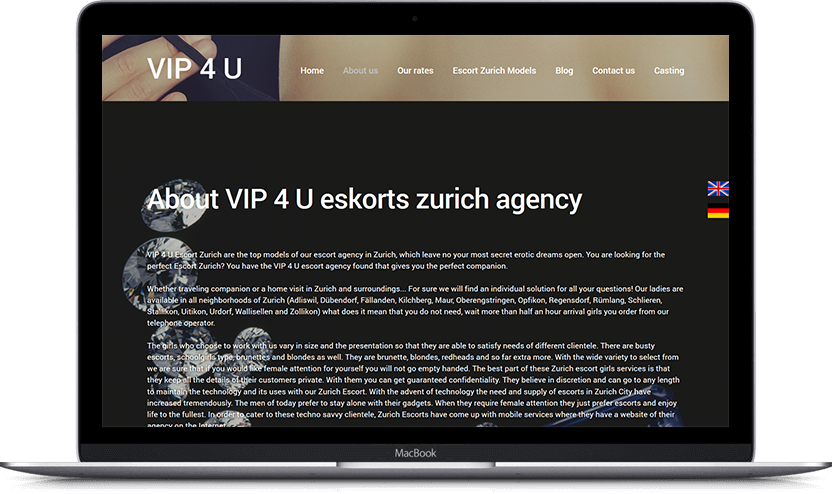 Dodatni desktop ekran projekta VIP 4 U