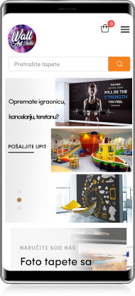 Mobilni prikaz projekta Wall Art Studio